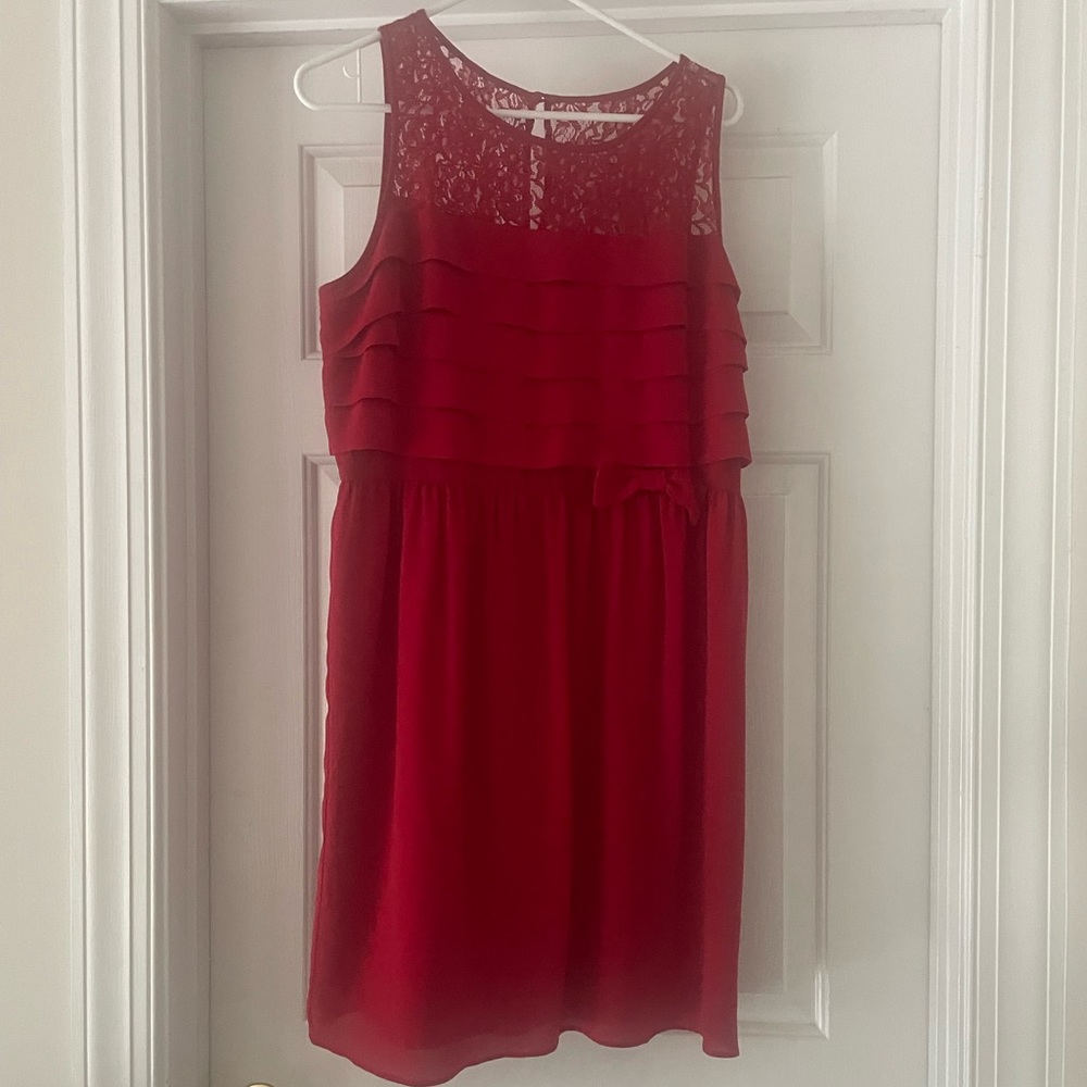 LOFT red dress